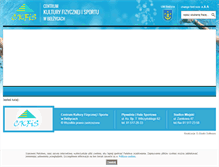 Tablet Screenshot of ckfis-belzyce.pl